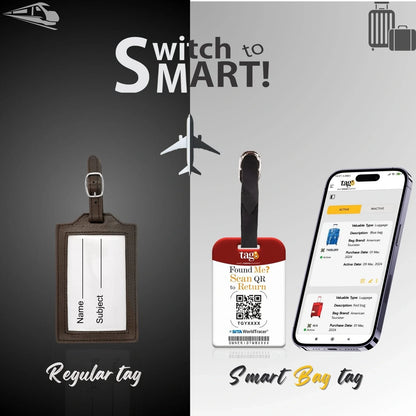 Smart Bag Security Tag - Monaco [Pack 2]-1